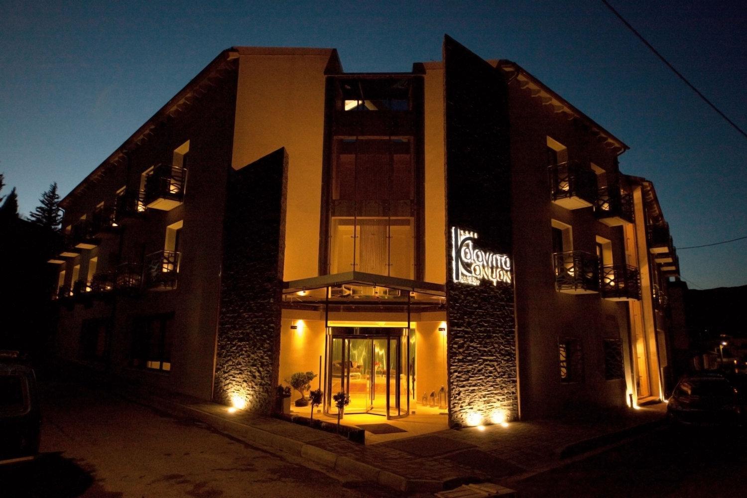 Kalavrita Canyon Hotel & Spa Kültér fotó